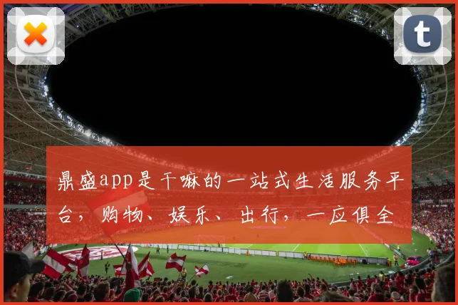 鼎盛app是干嘛的一站式生活服务平台，购物、娱乐、出行，一应俱全，方便快捷，尽享便捷生活